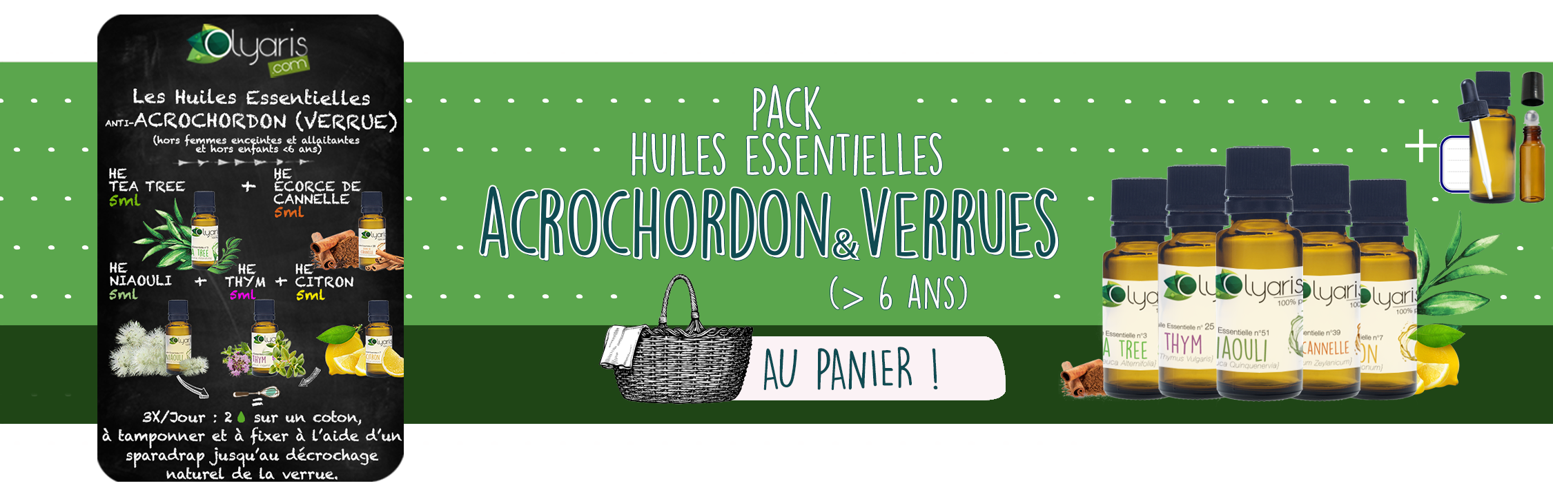 Acrochordon : Les Huiles Essentielles à Utiliser - Olyaris